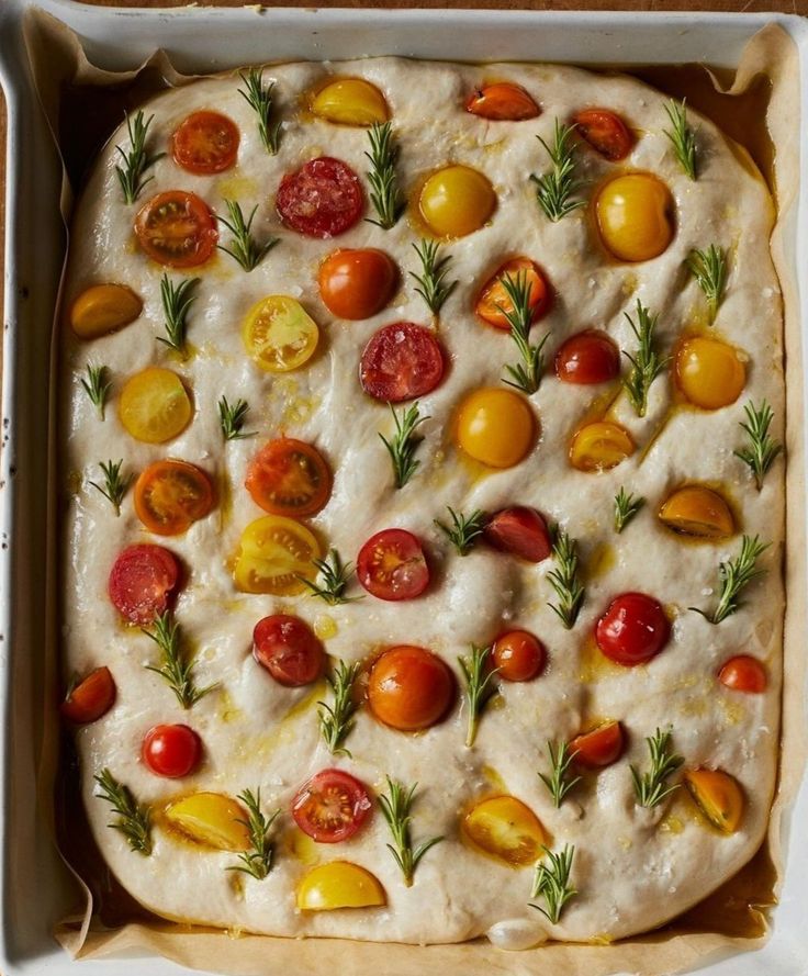 Evde Zeytinyağlı Focaccia Tarifi