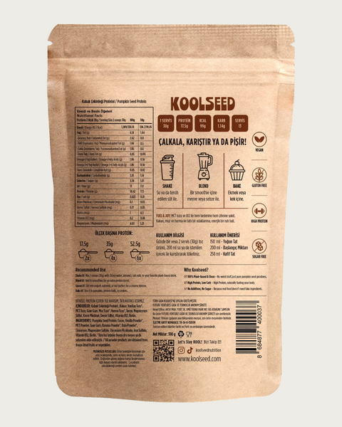 Fuel & Joy – Bitkisel Protein Tozu 390 Gr.