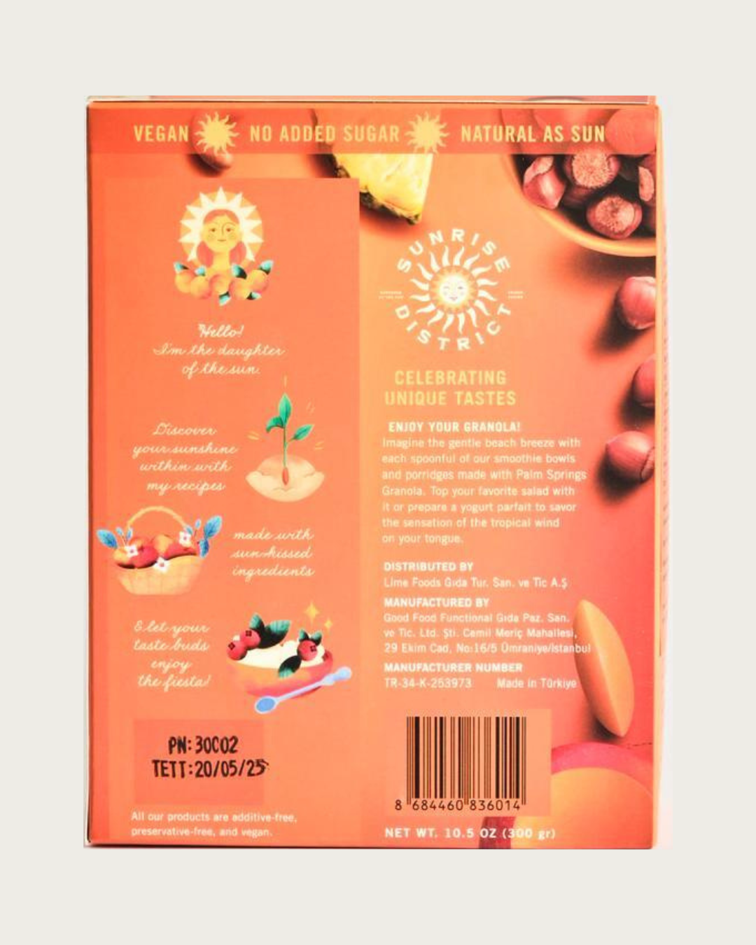 Tropikal Meyveli Granola