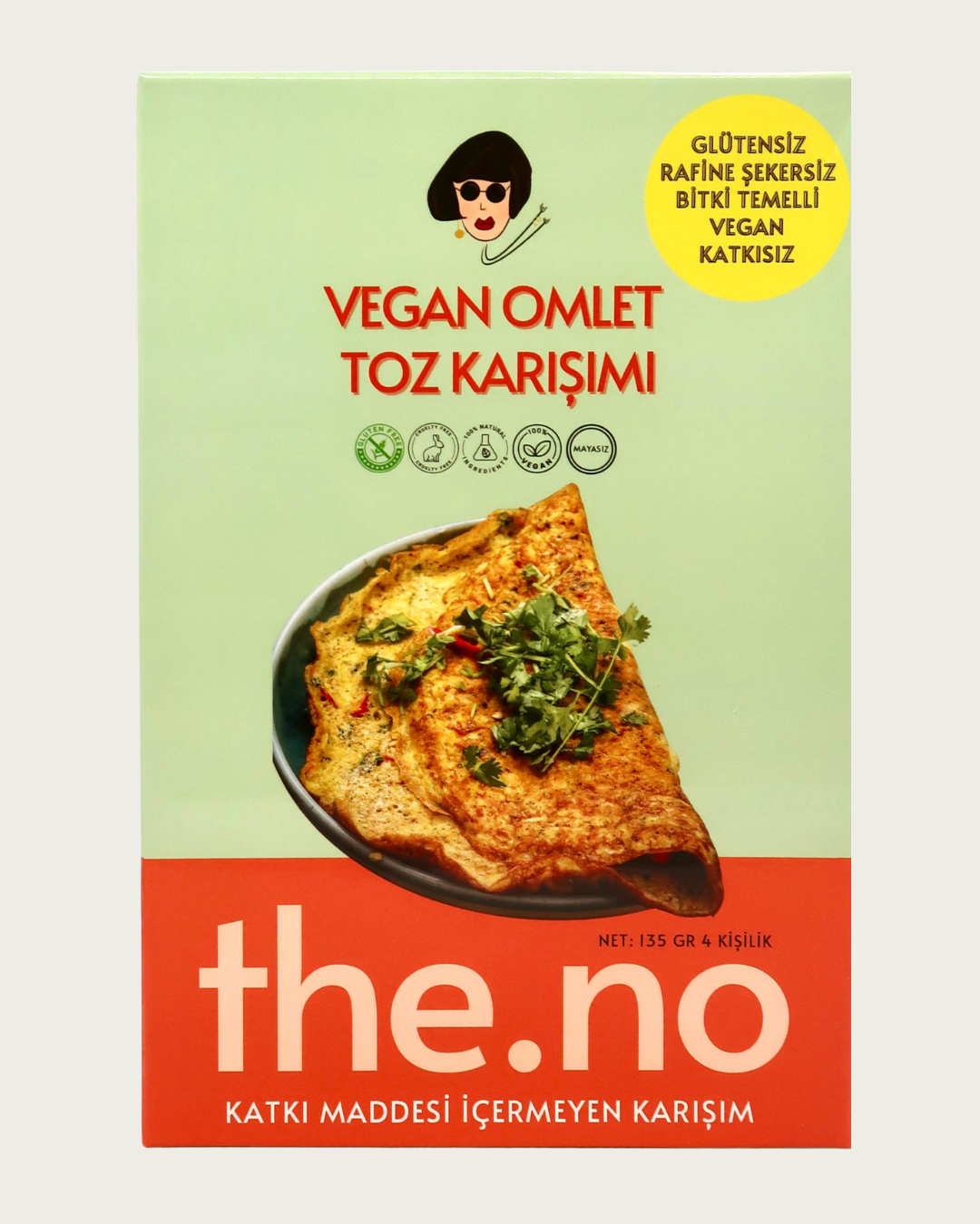 Bitkisel Vegan Omlet Toz Karışımı