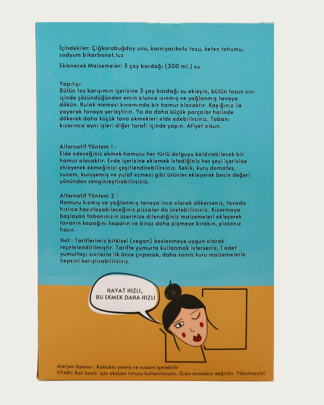 Tava Ekmeği Toz Karışımı