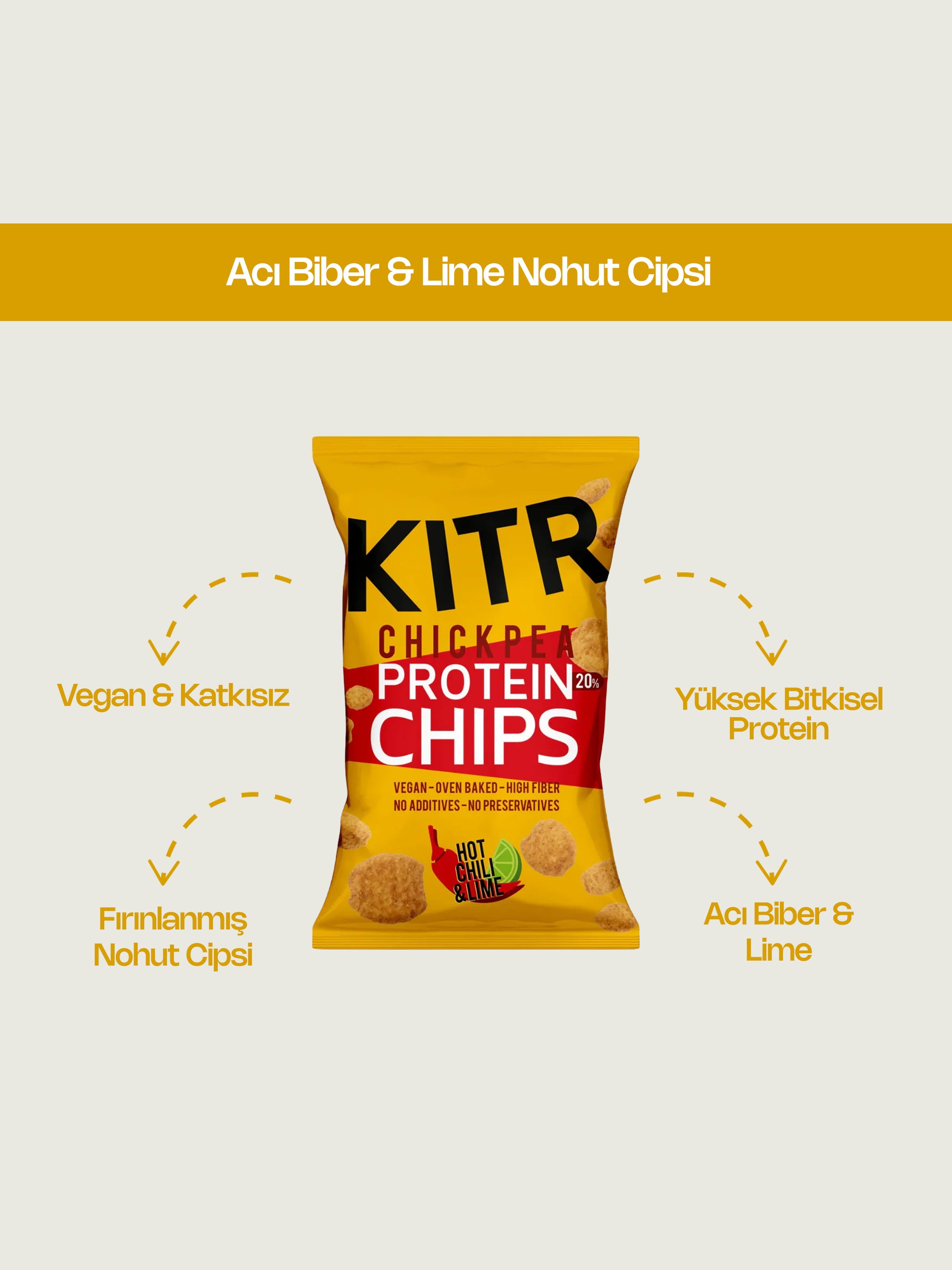 Acı Biber & Lime Nohut Cipsi