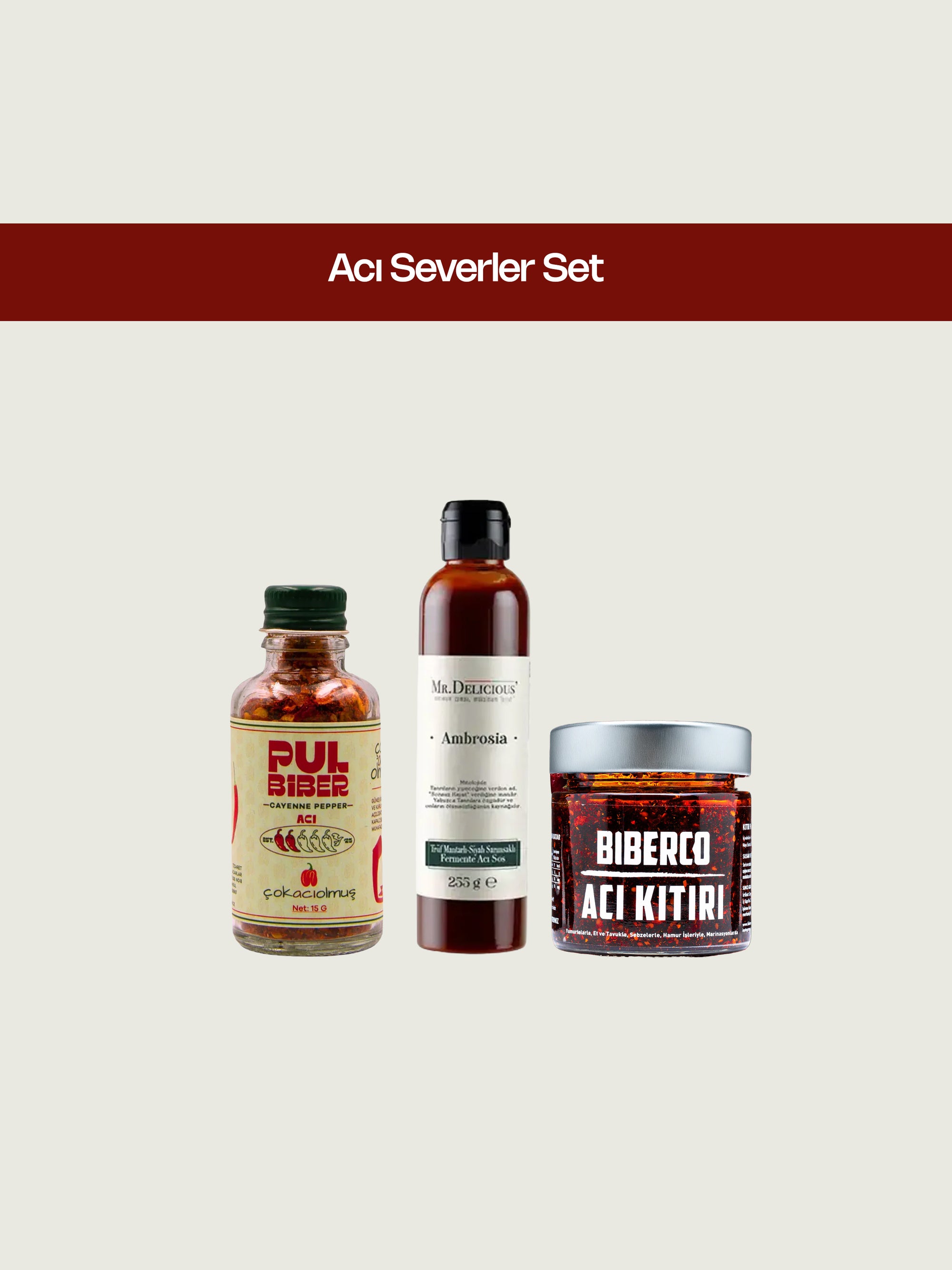 Acı Severler Set