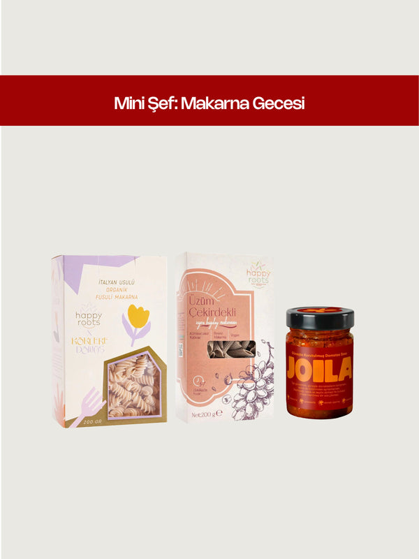 Mini Şef: Çocuklarla Makarna Gecesi Seti