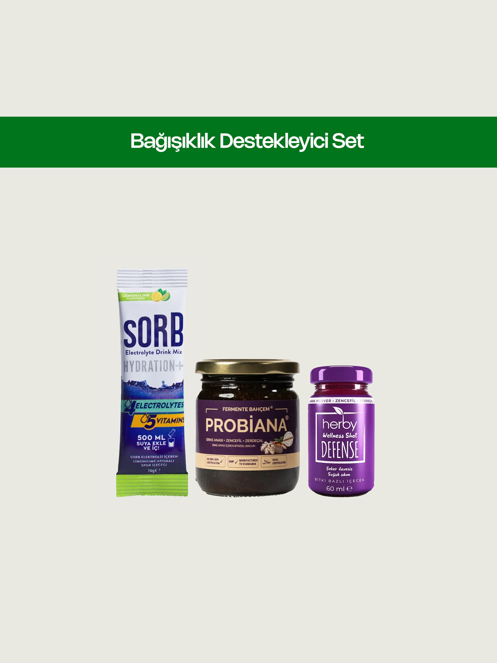 Bağışıklık Destekleyici Set