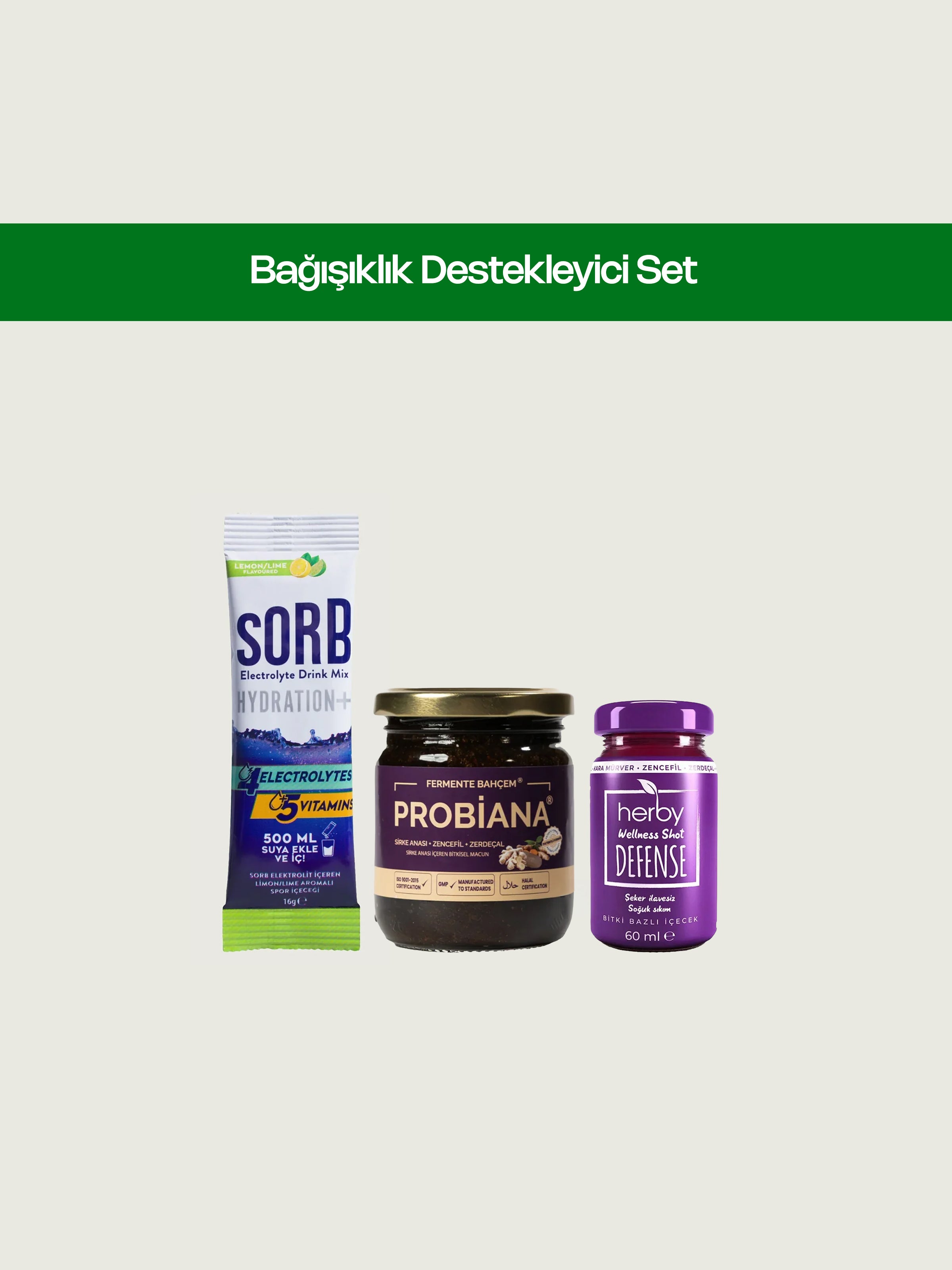 Bağışıklık Destekleyici Set