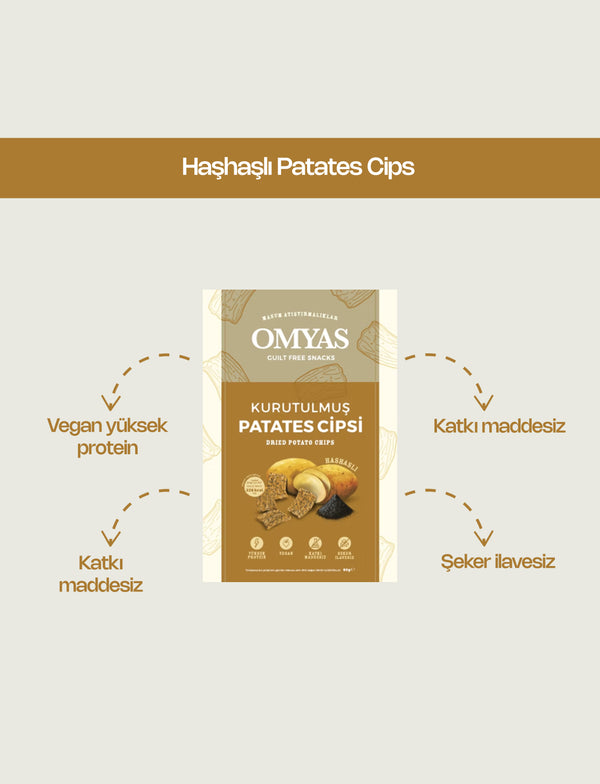 Haşhaşlı Patates Cips