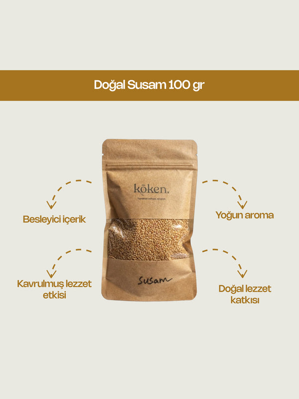 Doğal Susam 100 Gr