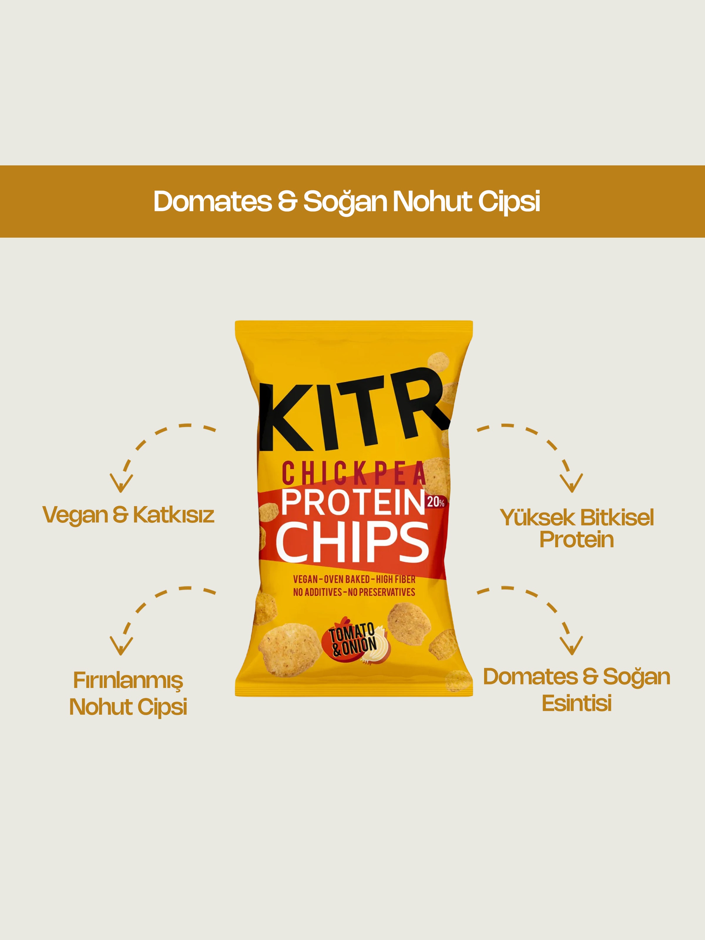 Domates & Soğan Nohut Cipsi