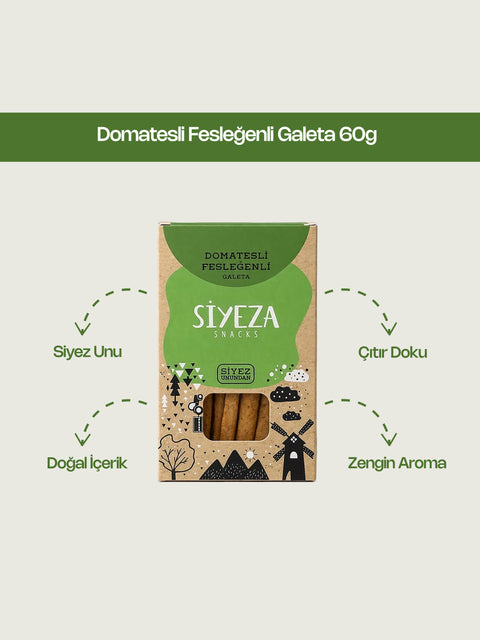 Domatesli Fesleğenli Galeta 60g