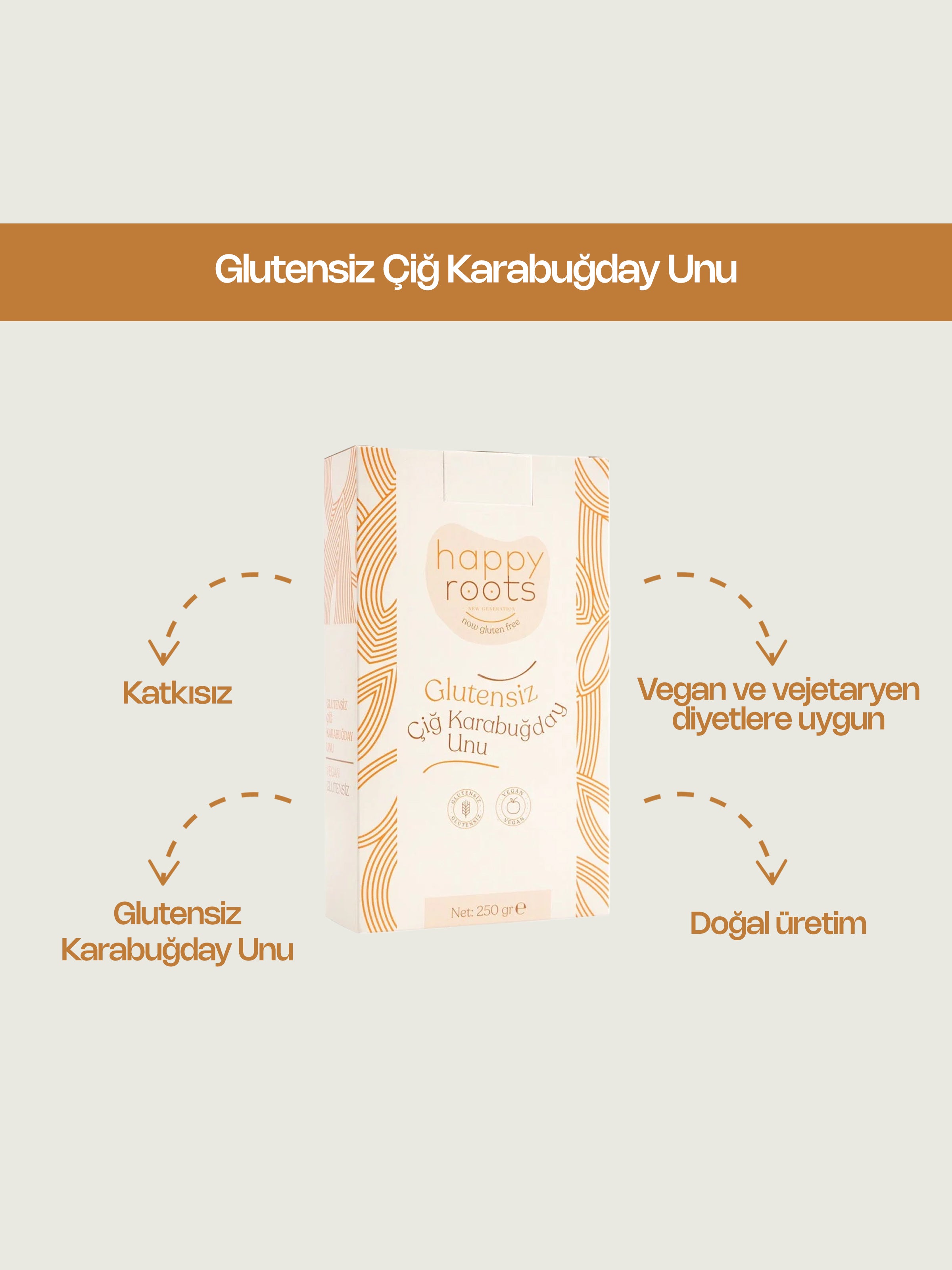 Glutensiz Çiğ Karabuğday Unu