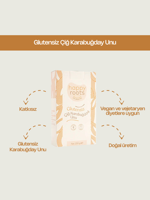 Glutensiz Çiğ Karabuğday Unu