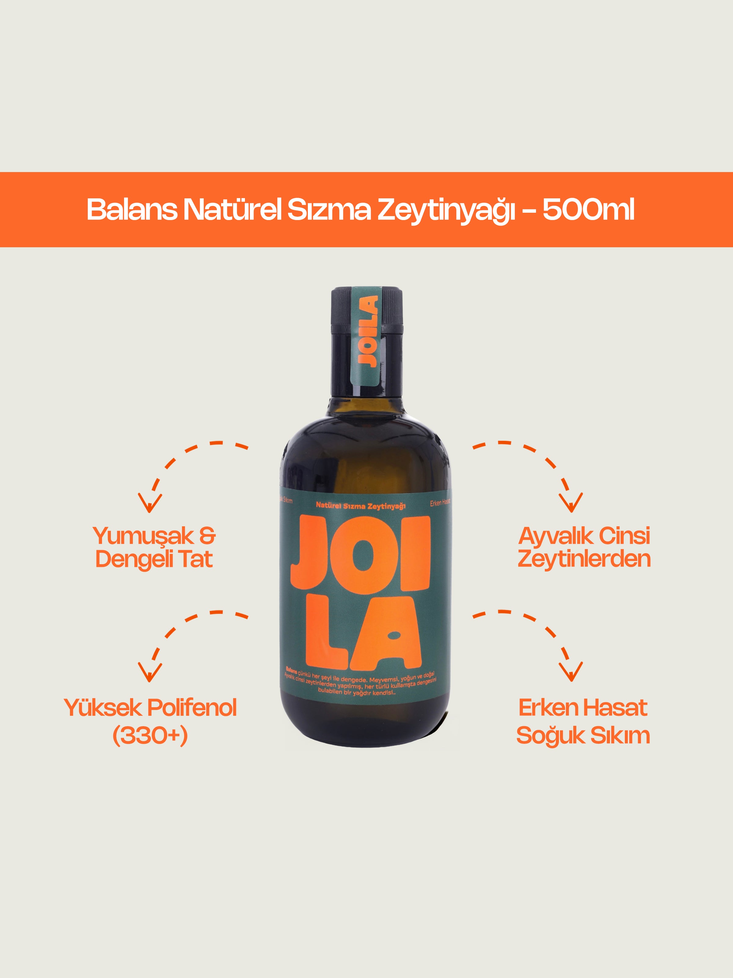 Balans Natürel Sızma Zeytinyağı - 500ml