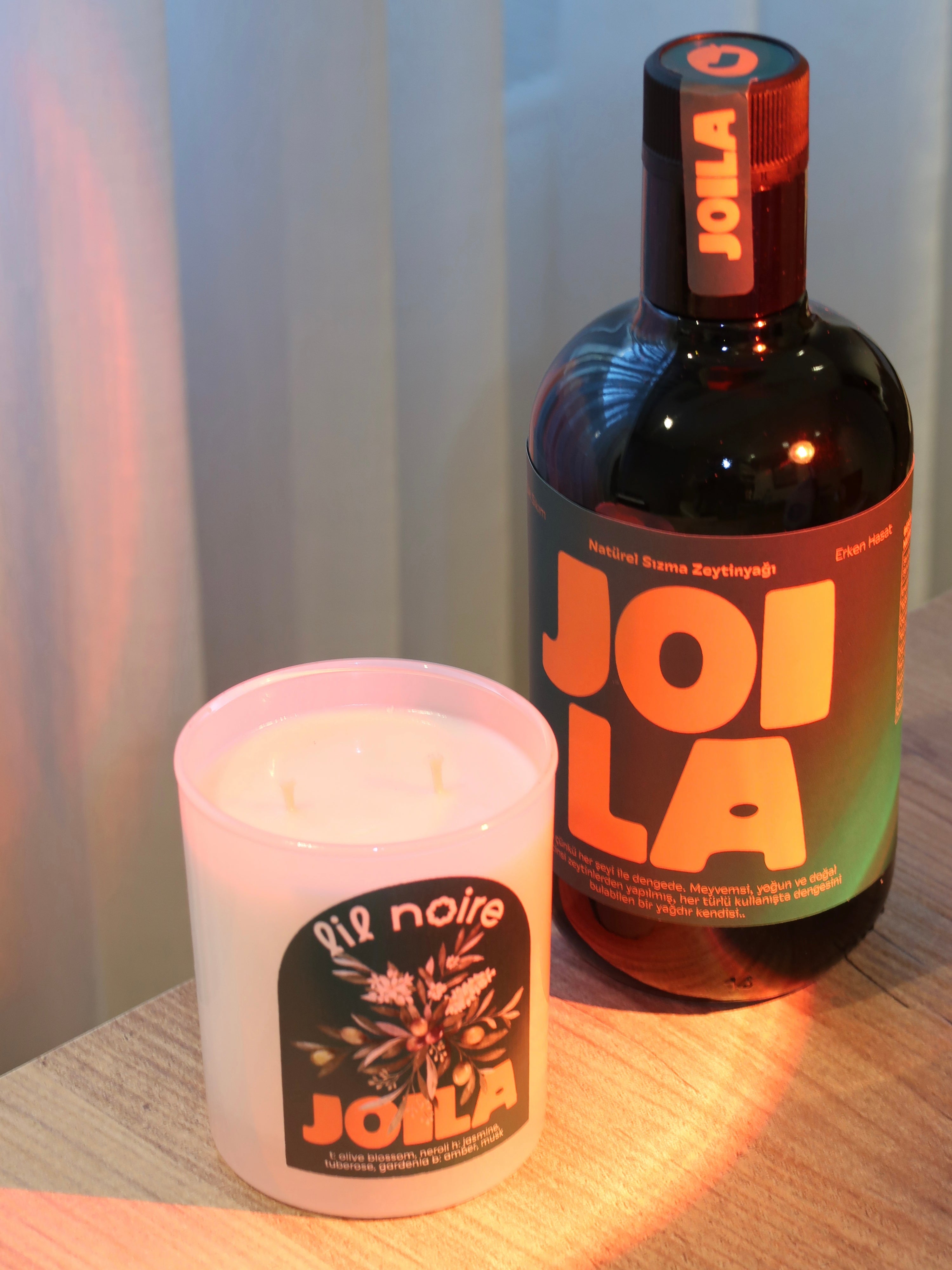 Joila x LilNoire Mum ve Zeytinyağı Seti