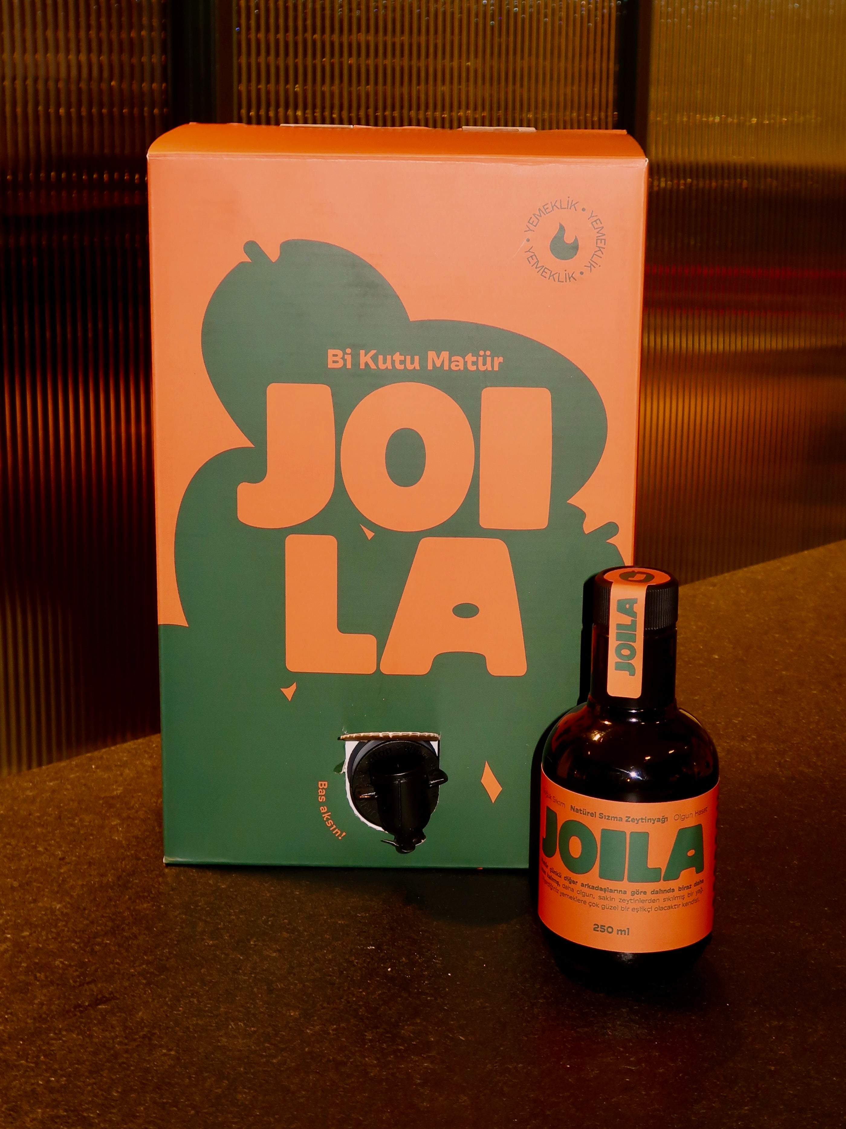 Bi Kutu Matür Olgun Hasat Yemeklik Zeytinyağı 3L