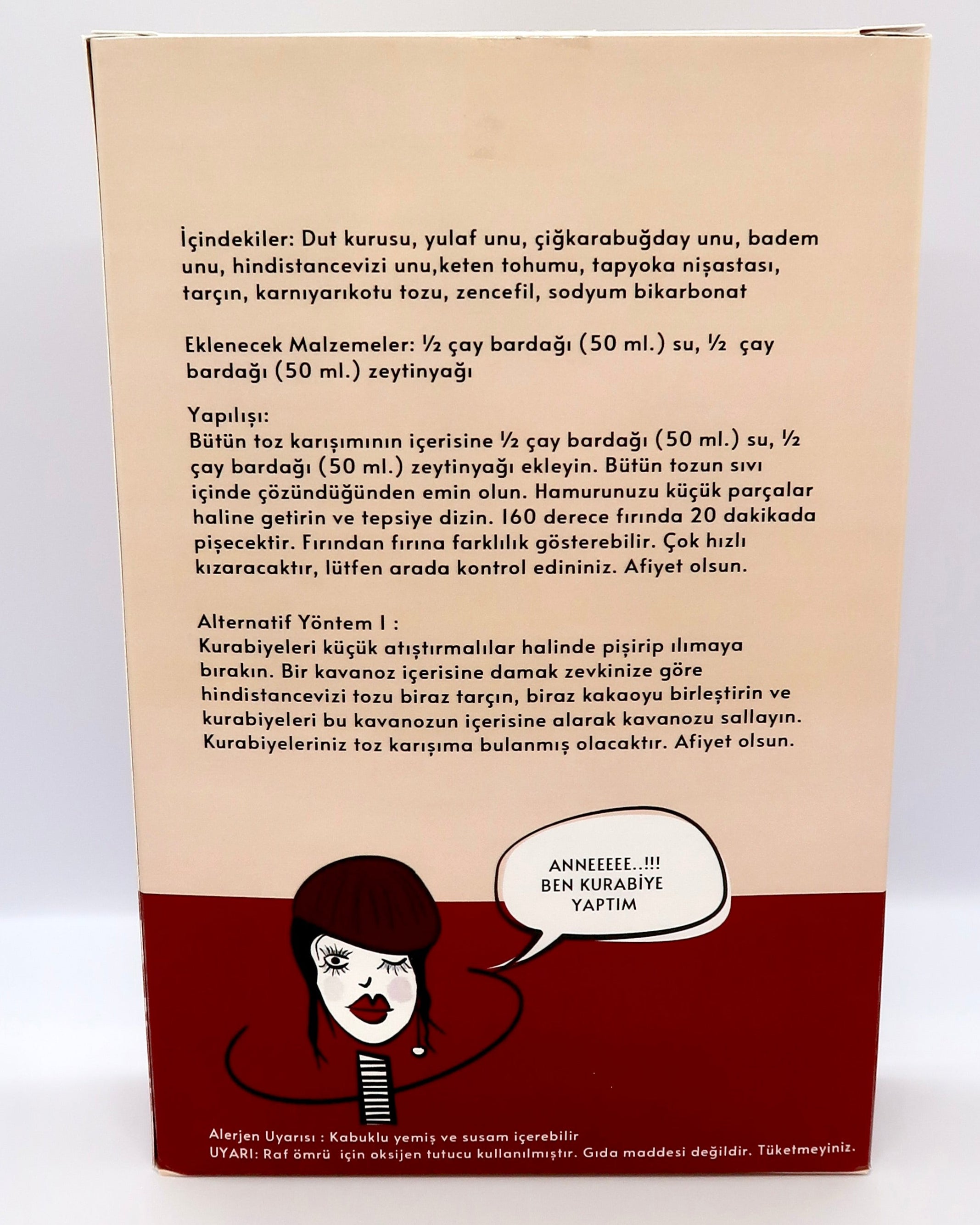 Zencefilli Kurabiye Toz Karışımı