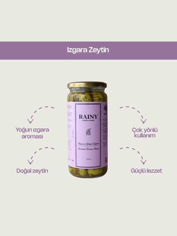 Izgara Zeytin 250 Gr.