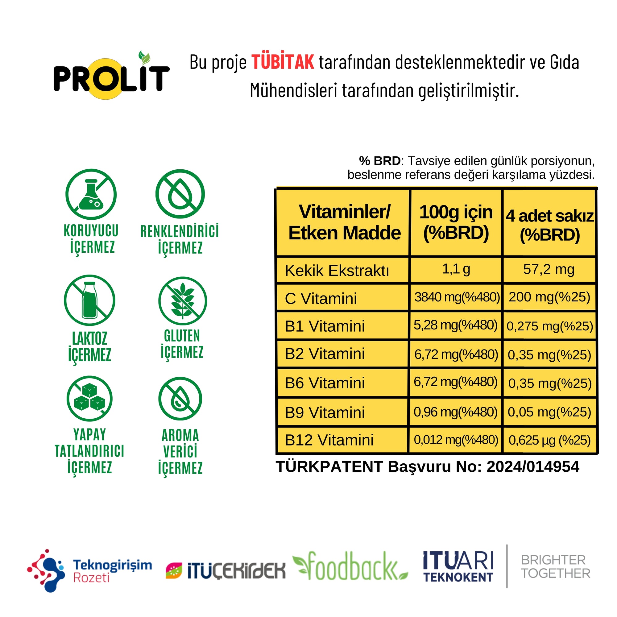 Ballı Kekikli Vitaminli Sakız