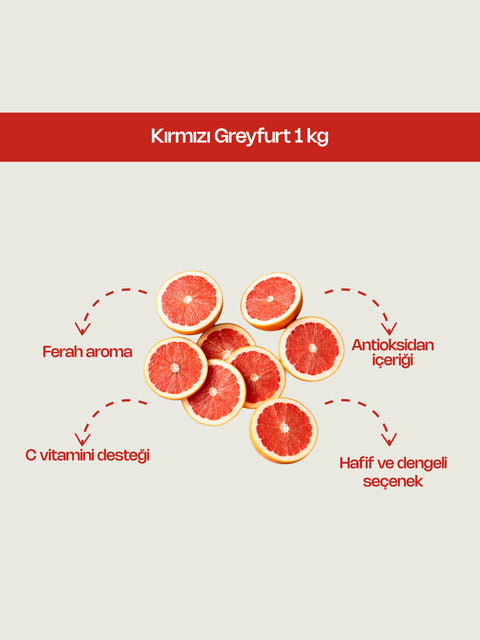 1 Kg Kırmızı Greyfurt