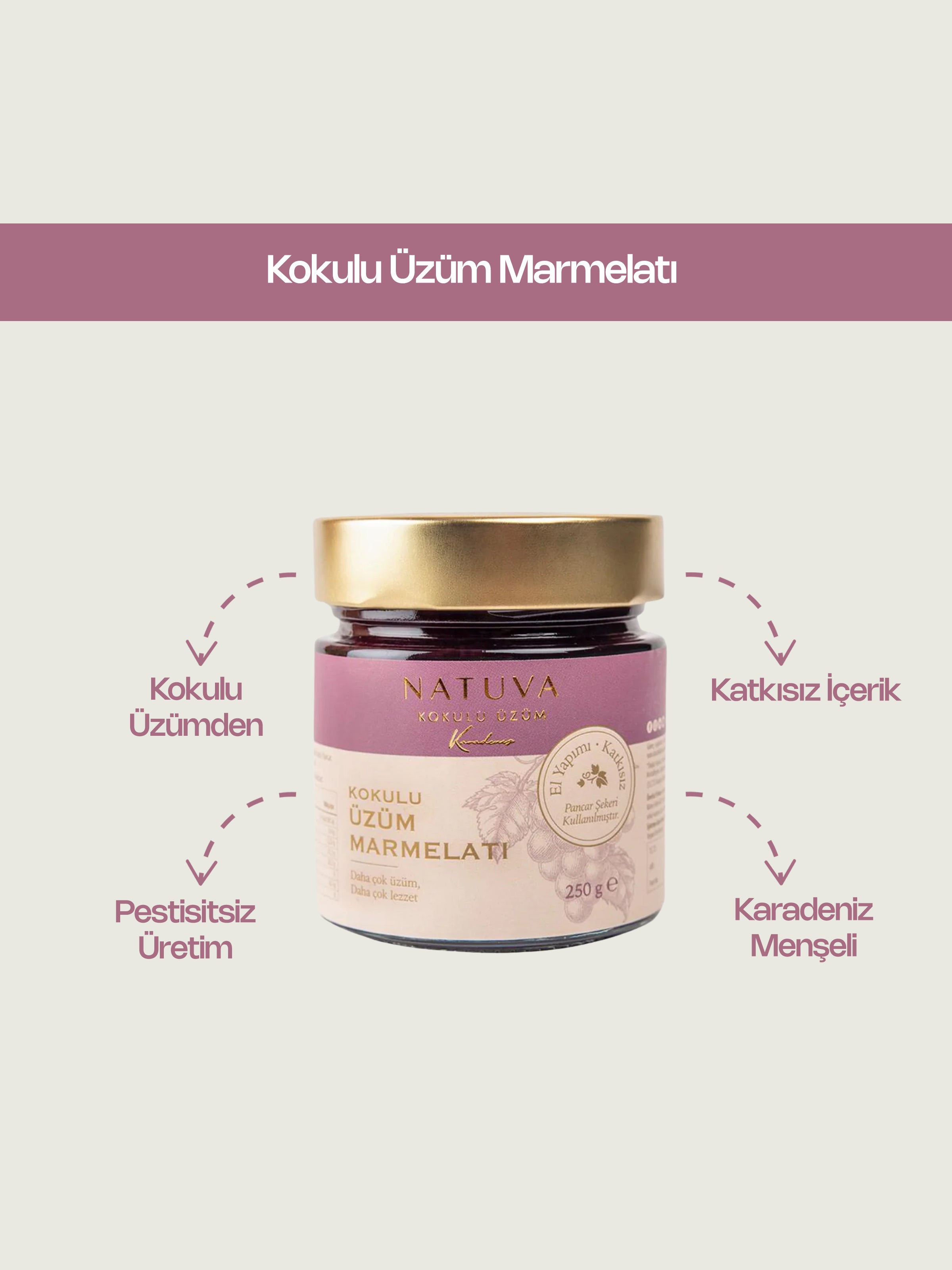 Kokulu Üzüm Marmelatı