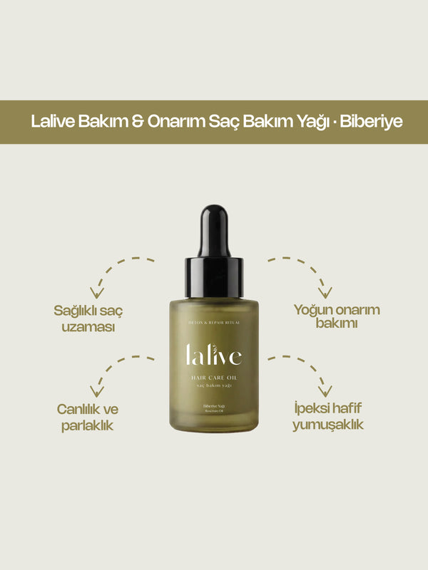 Lalive Bakım & Onarım Saç Bakım Yağı · Biberiye