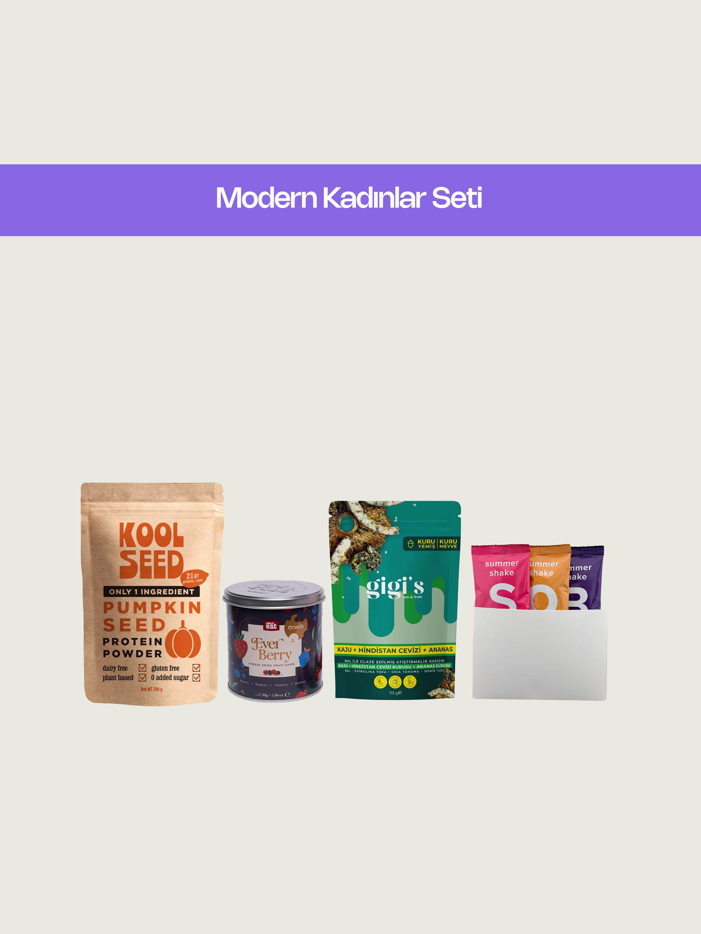 Modern Kadınlar Seti