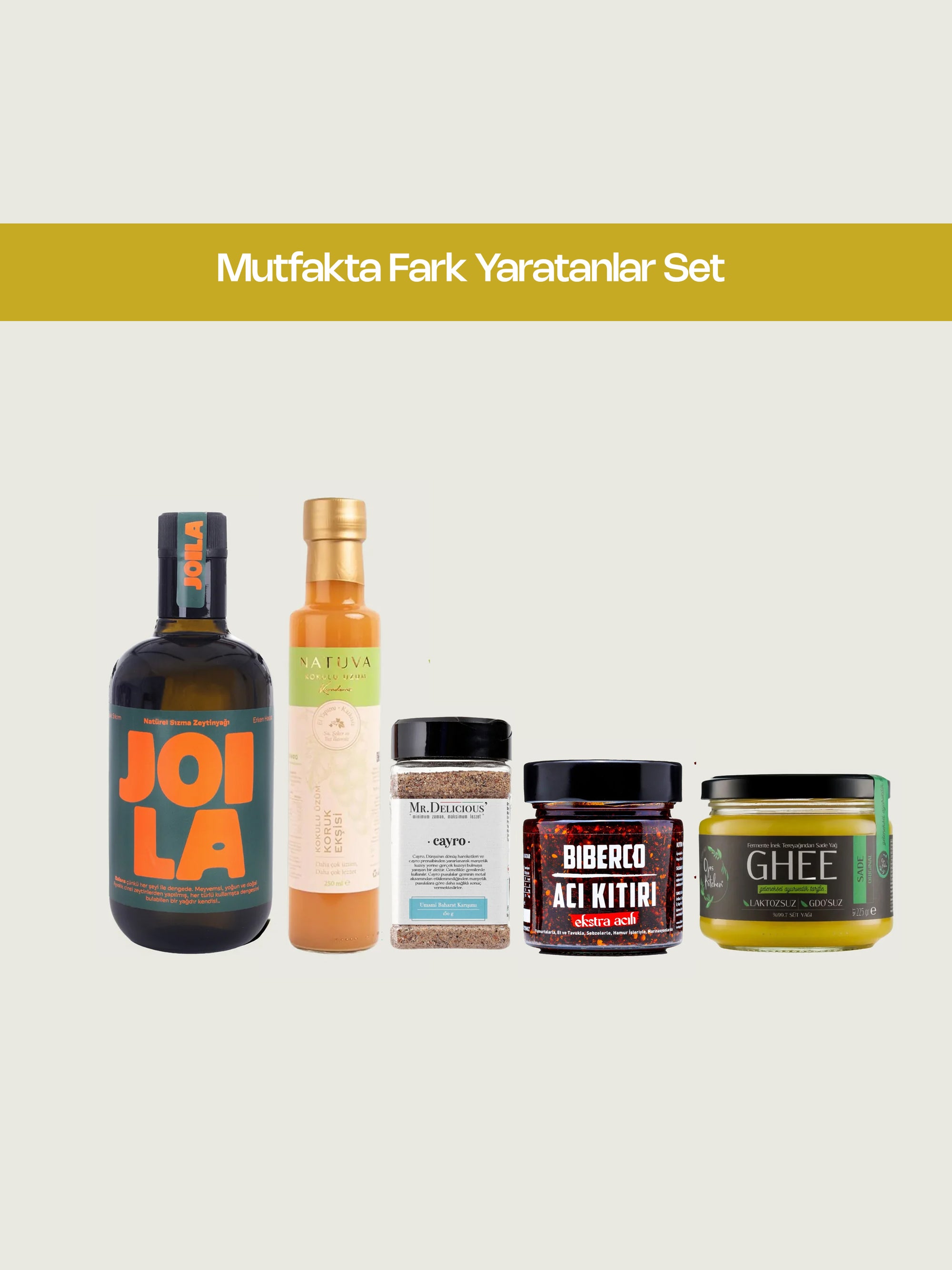 Mutfakta Fark Yaratanlar Set