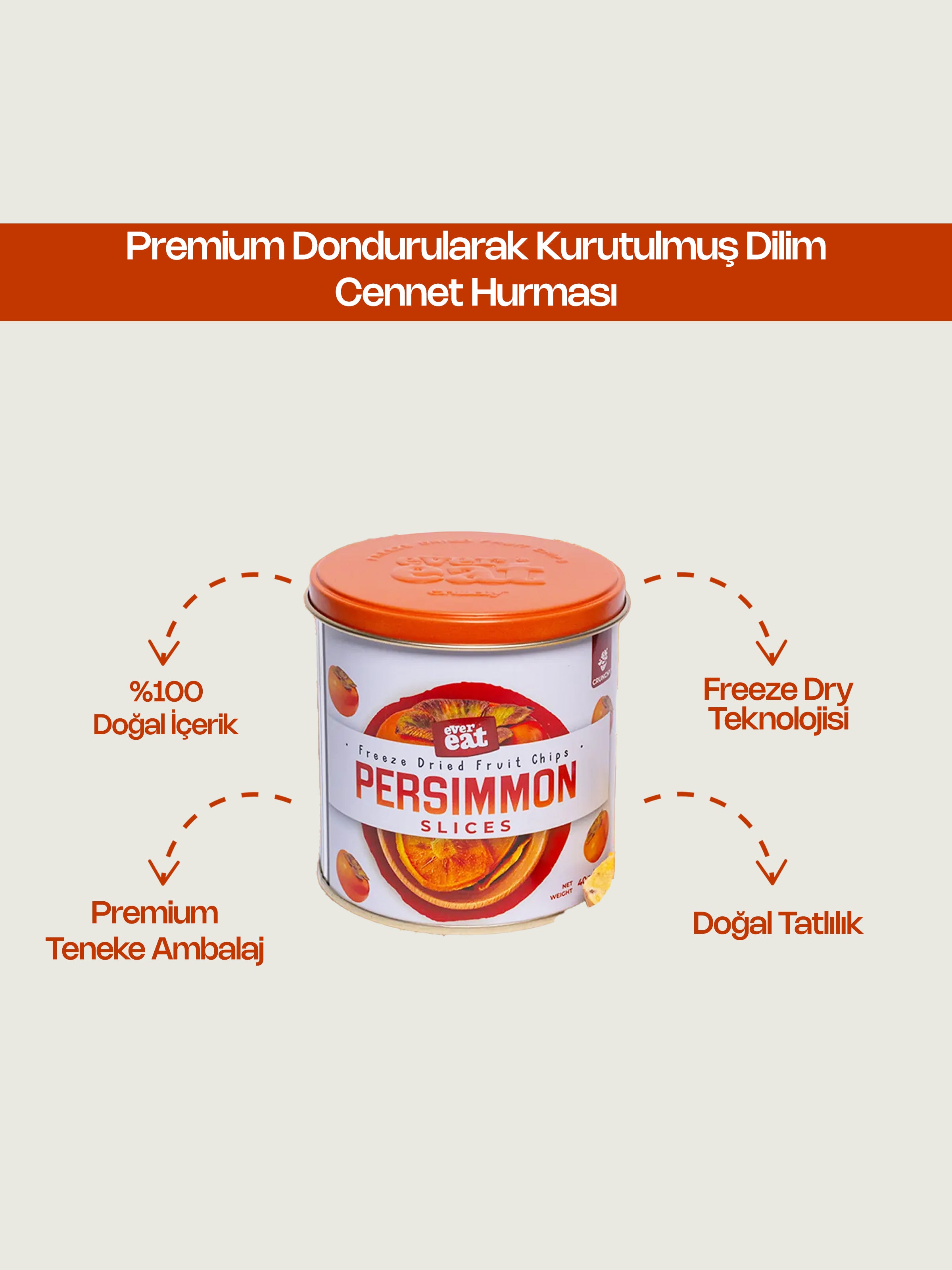 Freeze Dry Çıtır Hurma