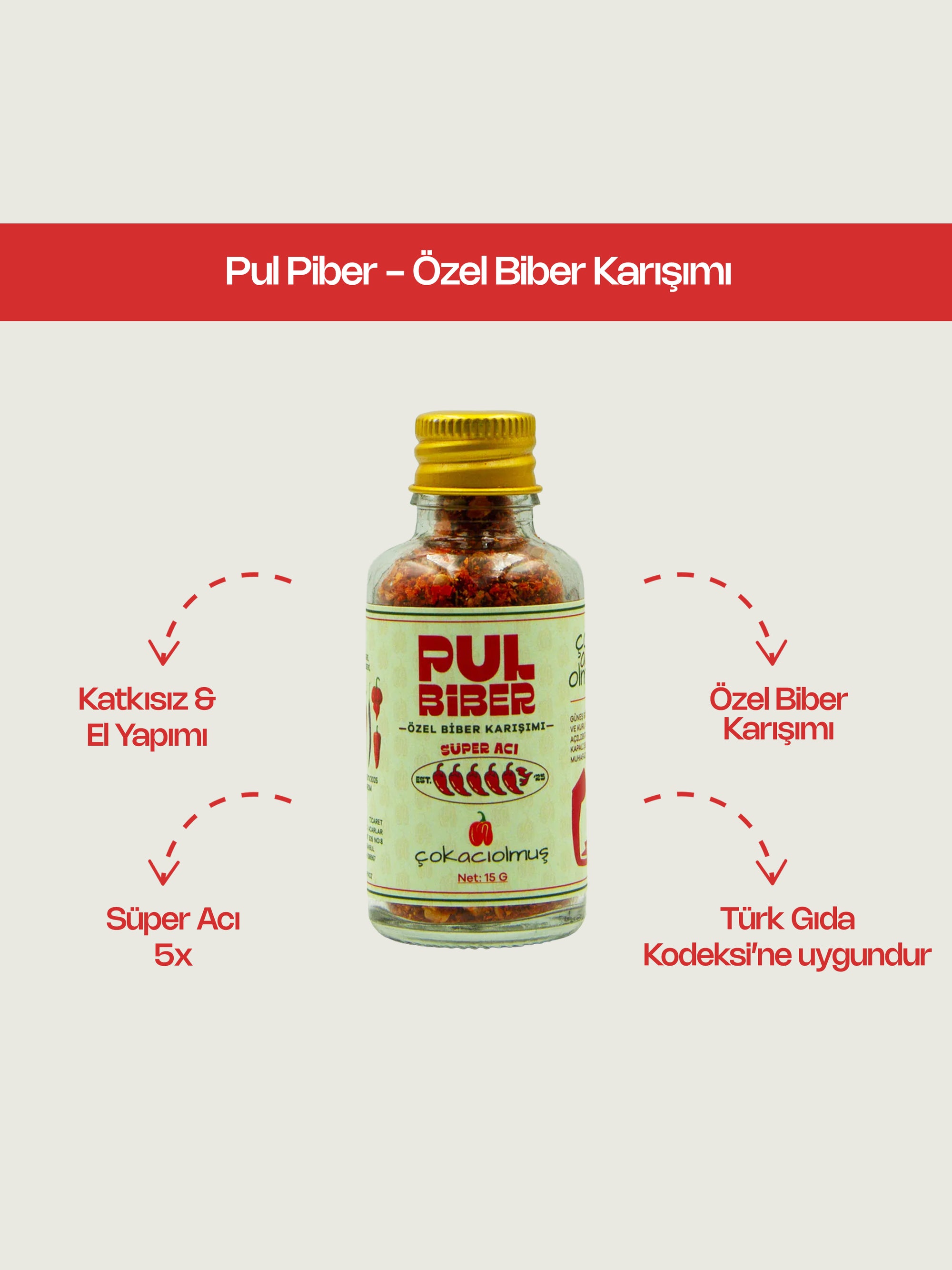 Pul Piber - Özel Biber Karışımı