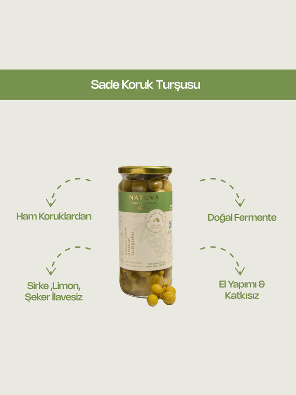 Sade Koruk Turşusu