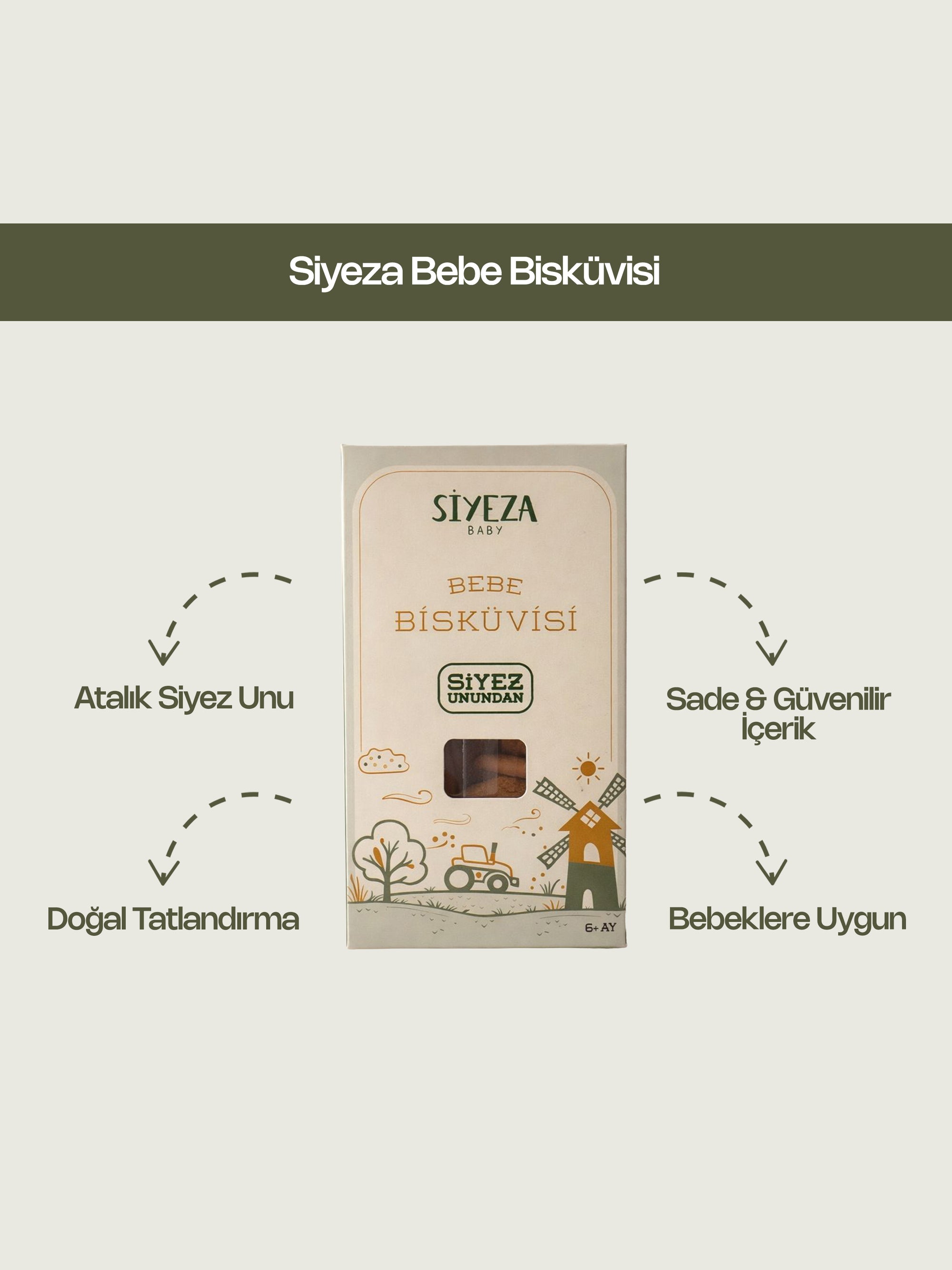 Siyeza Bebe Bisküvisi