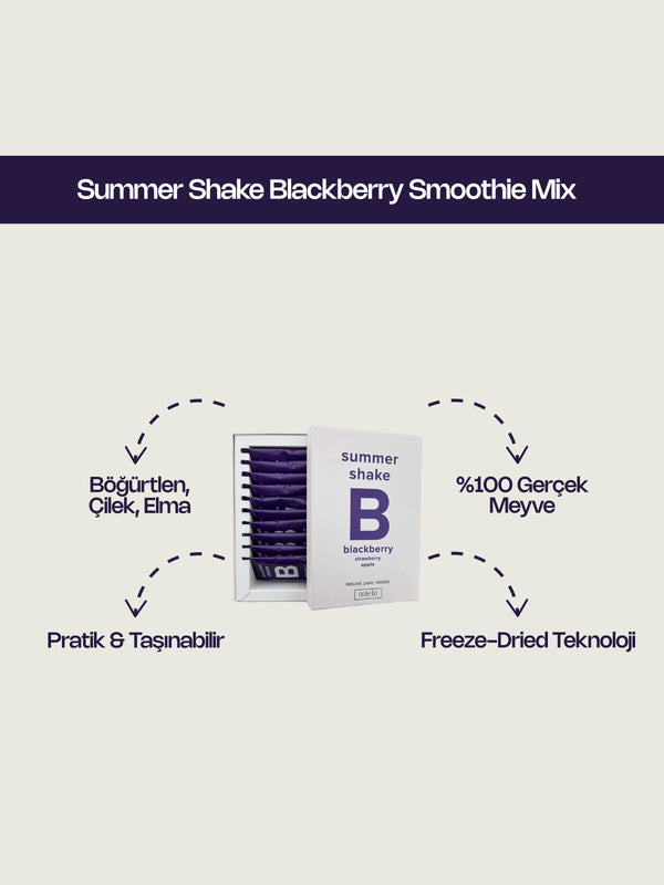 Summer Shake Blackberry Smoothie Mix