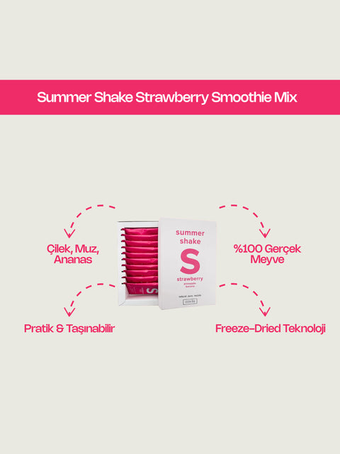 Summer Shake Strawberry Smoothie Mix