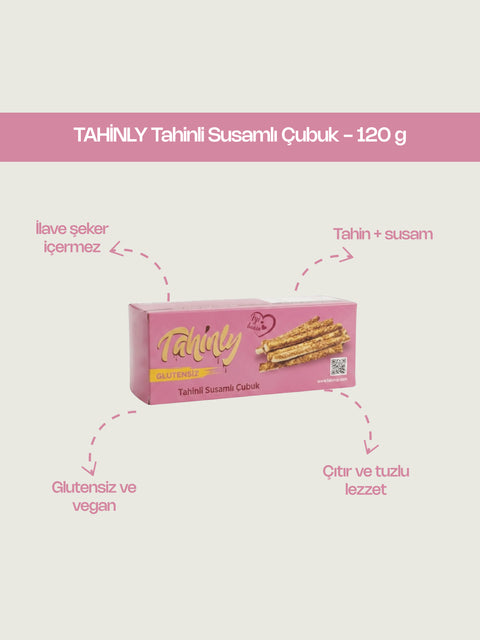 Tahinli Susamlı Çubuk 120 GR