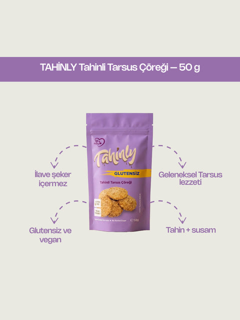 Tahinli Tarsus Çöreği 50 GR