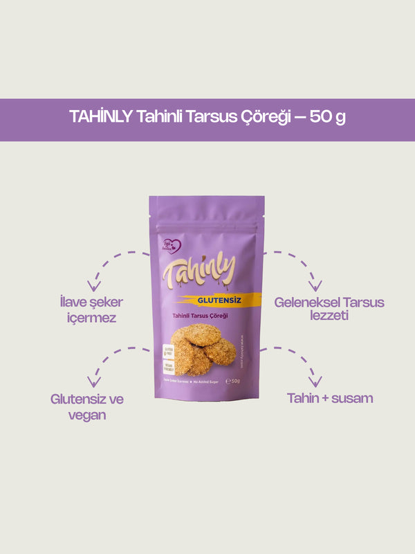 Tahinli Tarsus Çöreği 50 GR
