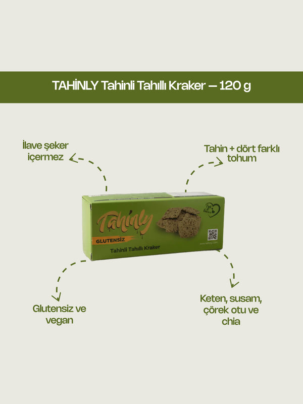Tahinli Tahıllı Kraker 120 GR