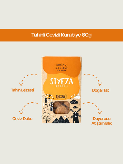 Tahinli Cevizli Kurabiye 60g