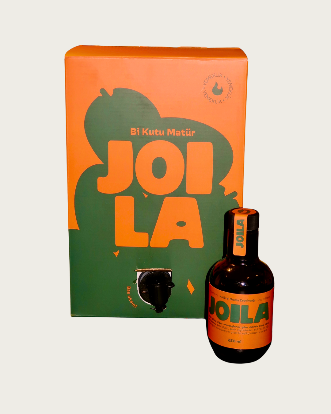 Bi Kutu Matür Olgun Hasat Yemeklik Zeytinyağı 3L
