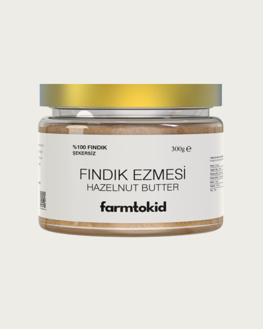 Şekersiz Fındık Ezmesi