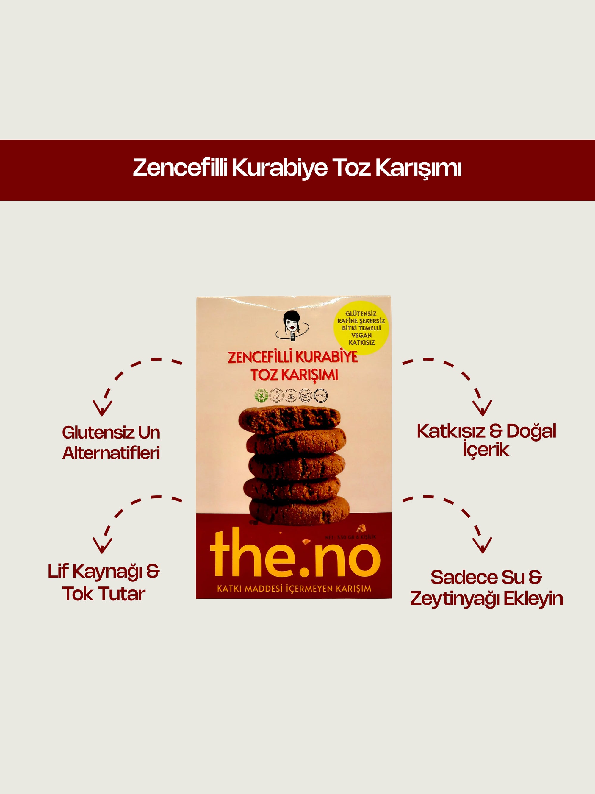 Zencefilli Kurabiye Toz Karışımı