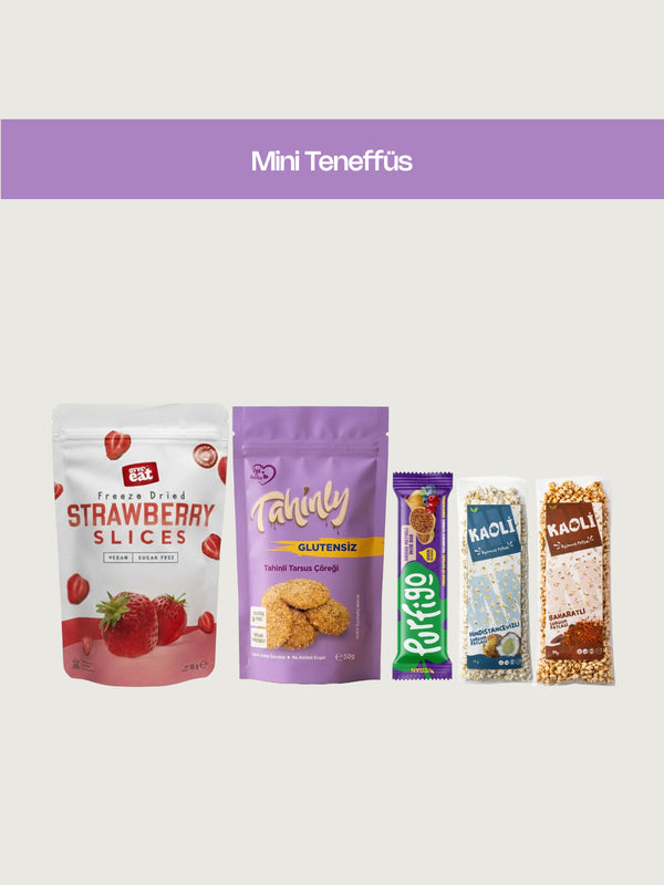 Mini Teneffüs: Çocuklar İçin Okul Atıştırmalık Seti