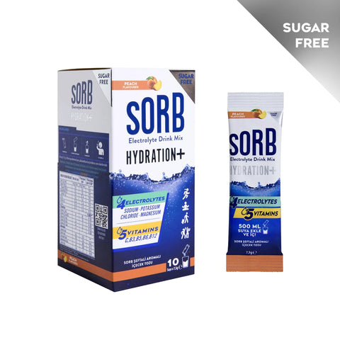 Elektrolitli Peach Sugar-Free Aromalı İçecek